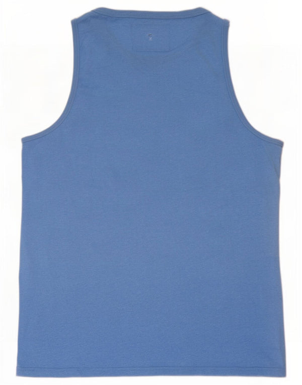Canotta da uomo Superdry XL in cotone blu