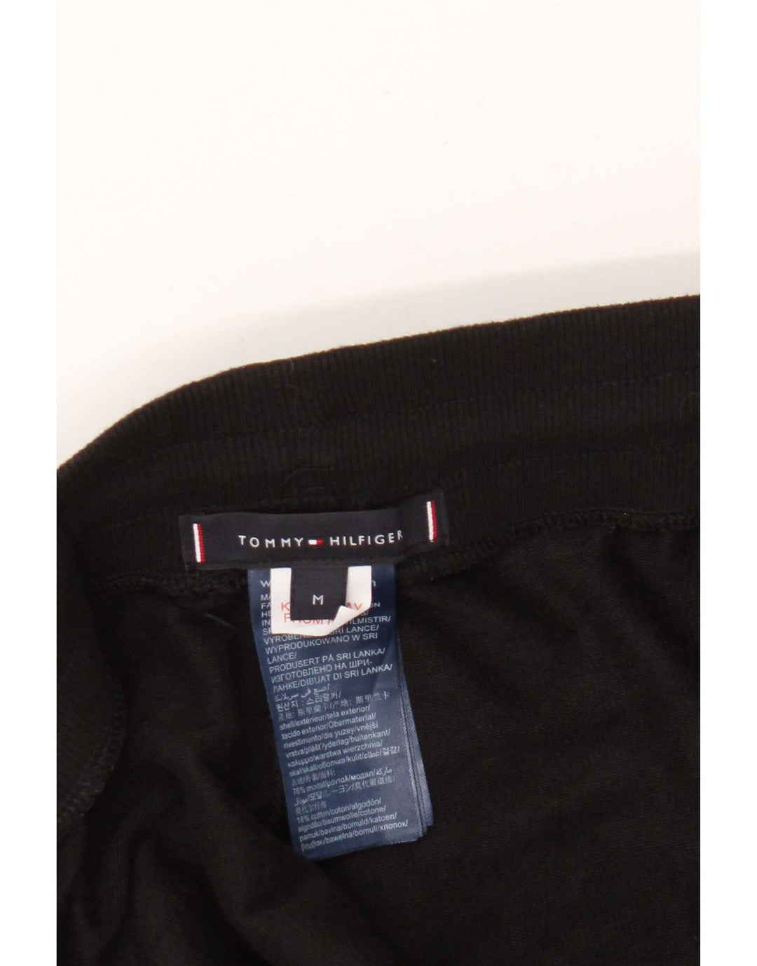 Pantaloni da tuta da uomo Tommy Hilfiger Joggers Medium Black Colourblock