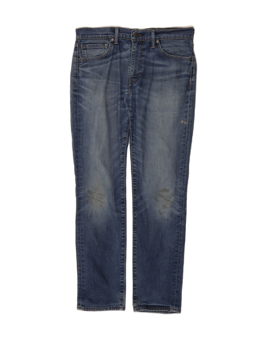 LEVI'S Mens Slim Jeans W33 L32 Blue Cotton Vintage Levi's and Second-Hand Levi's from Messina Hembry 