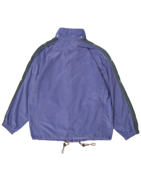 Giacca da tuta grafica oversize da donna Diadora UK 10 piccola viola