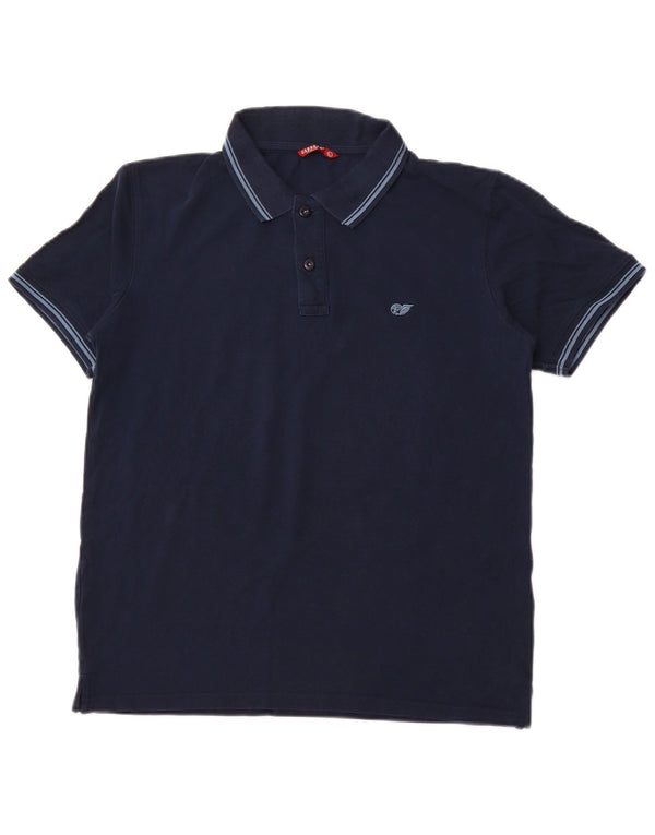 Polo Uomo CARRERA Large in Cotone Blu Navy