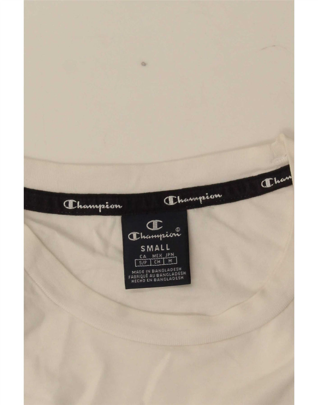 T-shirt da uomo Champion Top piccola bianca
