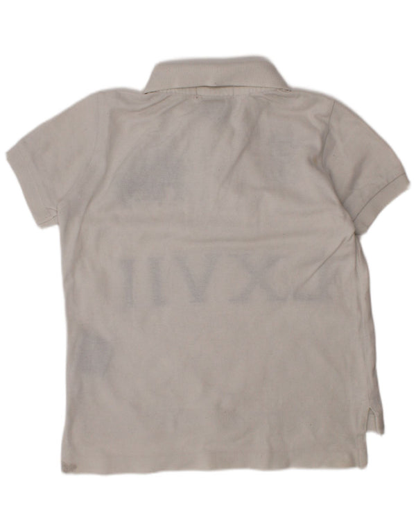 Polo Ralph Lauren da ragazzo con grafica 3-4 anni in cotone bianco