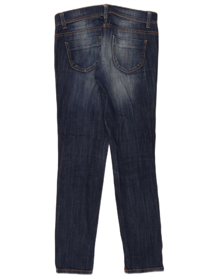 Jeans slim da donna Benetton W27 L28 Blu