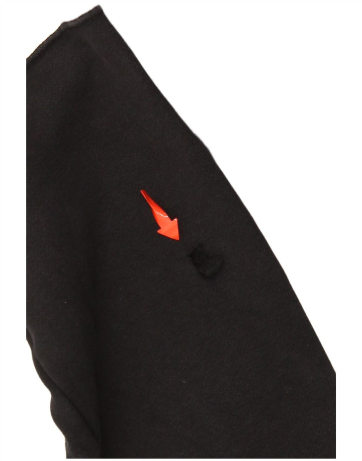 Felpa con cappuccio e zip NIKE Air Graphic per ragazzi 13-14 anni XL Black Colourblock