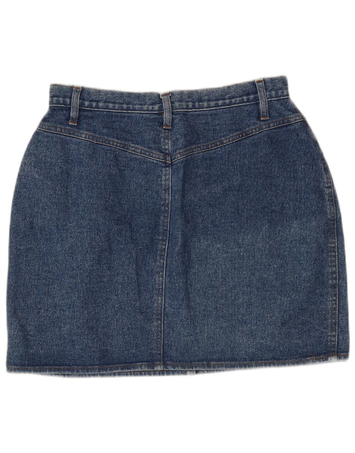 Gonna in denim da donna BENETTON media W28 blu