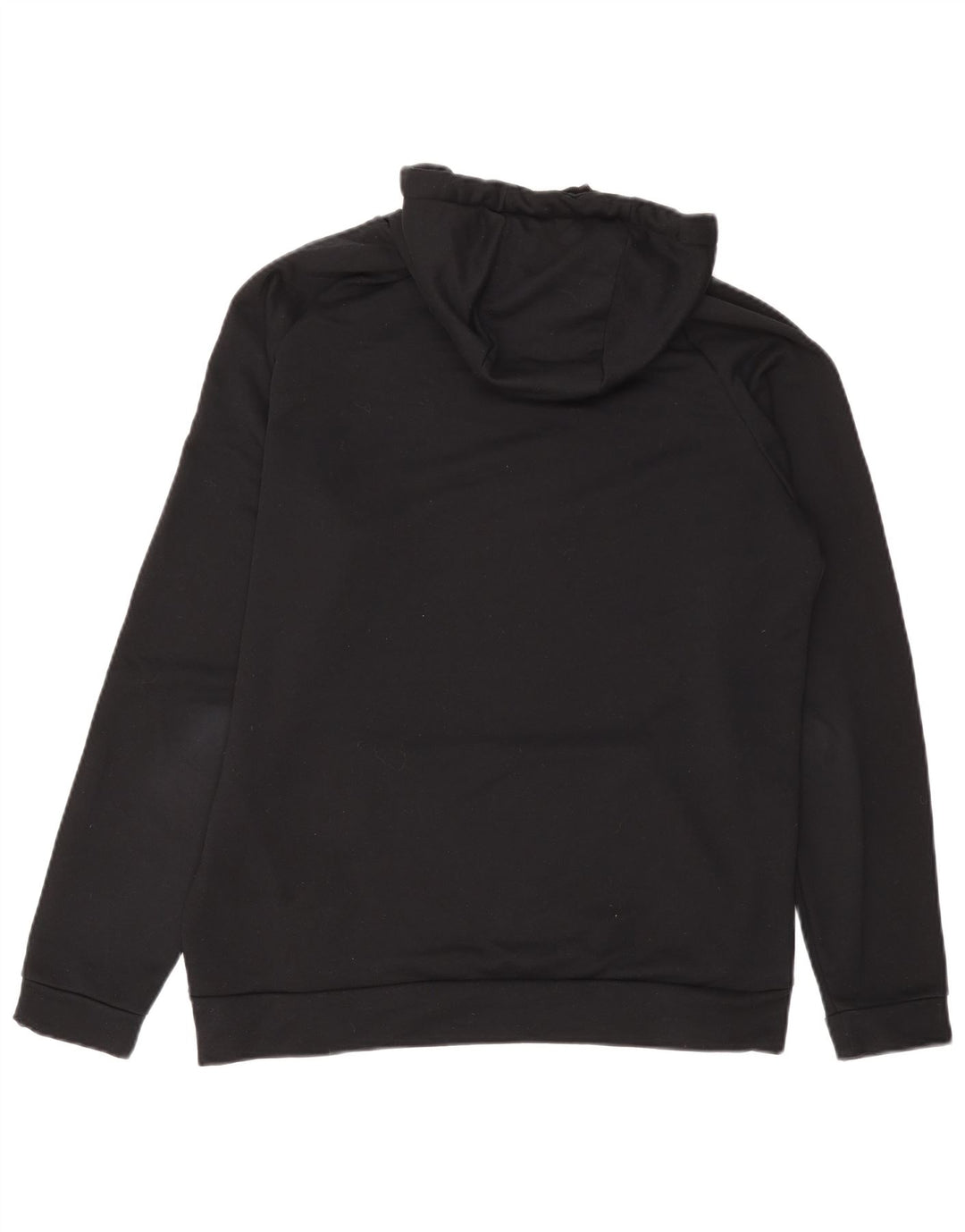 NIKE Felpa con cappuccio grafica NFL da uomo, grande, in poliestere nero