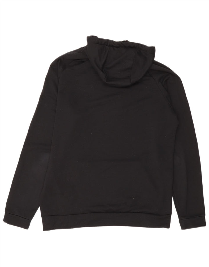 NIKE Felpa con cappuccio grafica NFL da uomo, grande, in poliestere nero