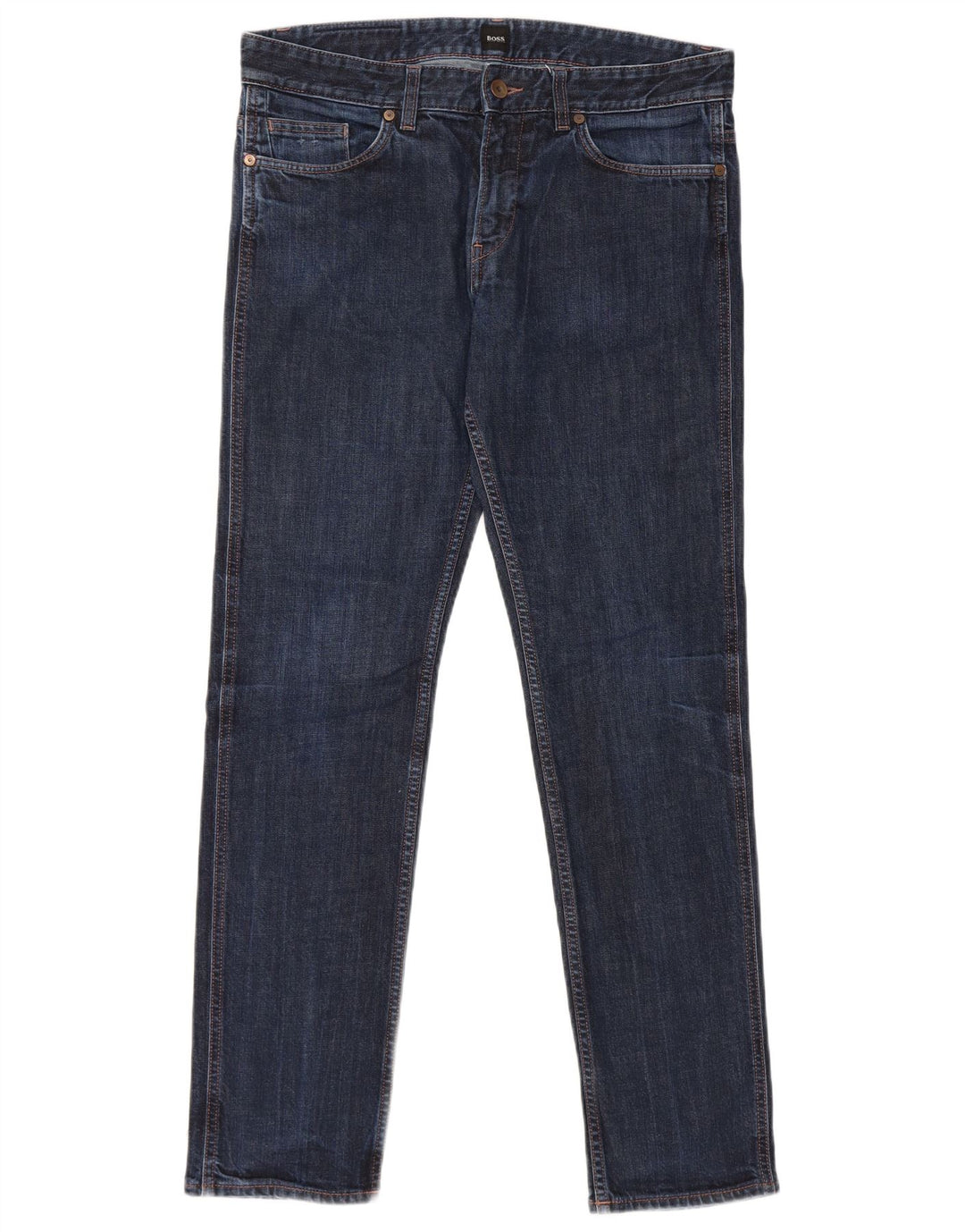 Jeans slim da donna Hugo Boss W33 L32 cotone blu