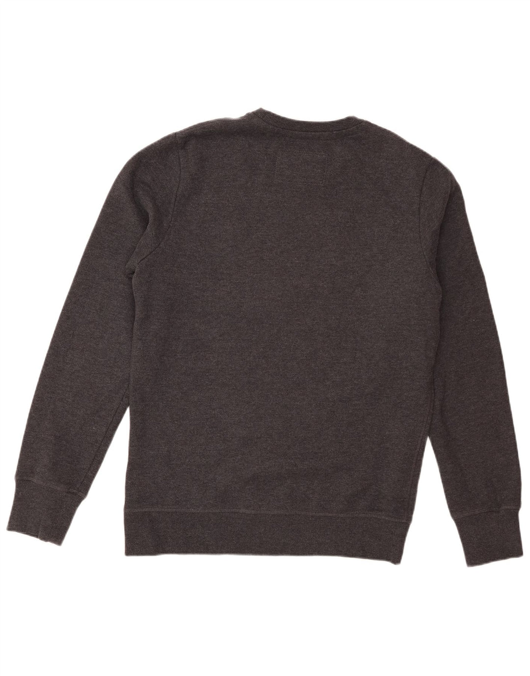 Felpa grafica da uomo Superdry Maglione grande cotone grigio