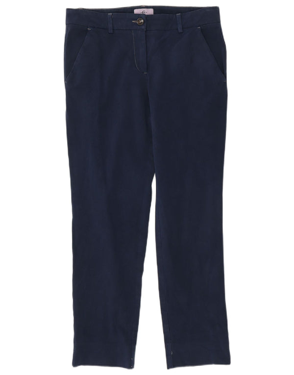 Pantaloni chino slim da donna Cerruti 1881 IT 42 medio W30 L27 Blu navy