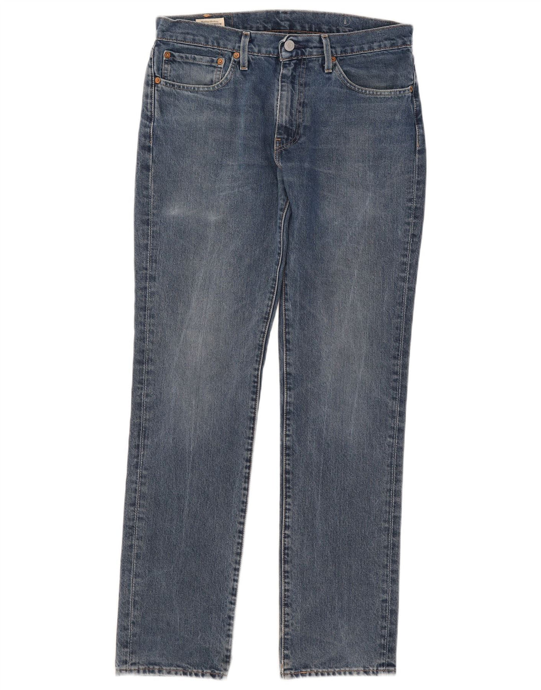 Levi's Uomo 511 Slim Jeans W31 L32 Cotone Blu