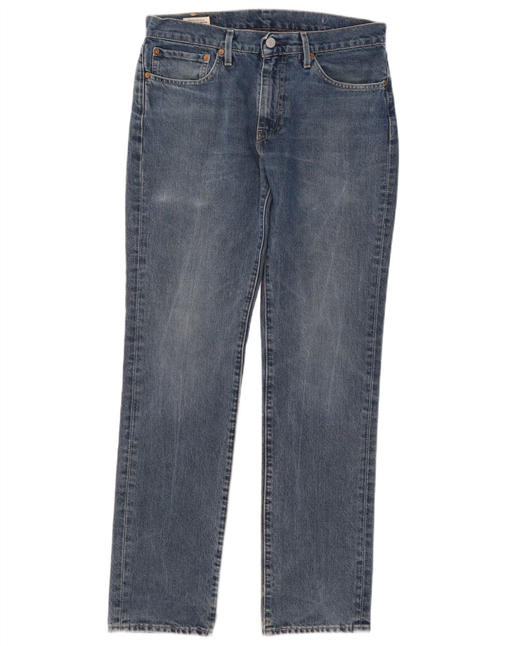 Levi's Uomo 511 Slim Jeans W31 L32 Cotone Blu