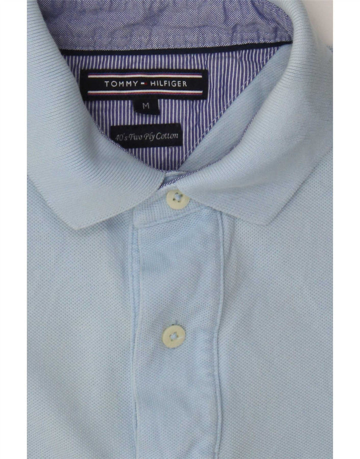 Polo da uomo Tommy Hilfiger blu medio