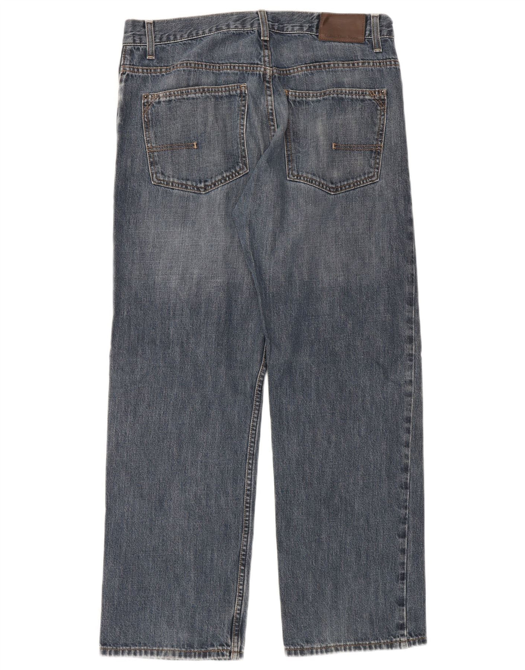 Jeans dritti da uomo Calvin Klein W34 L30 cotone blu