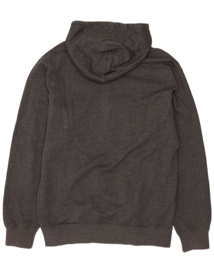 Maglione con cappuccio e zip da uomo CHAMPION XL in cotone color block grigio