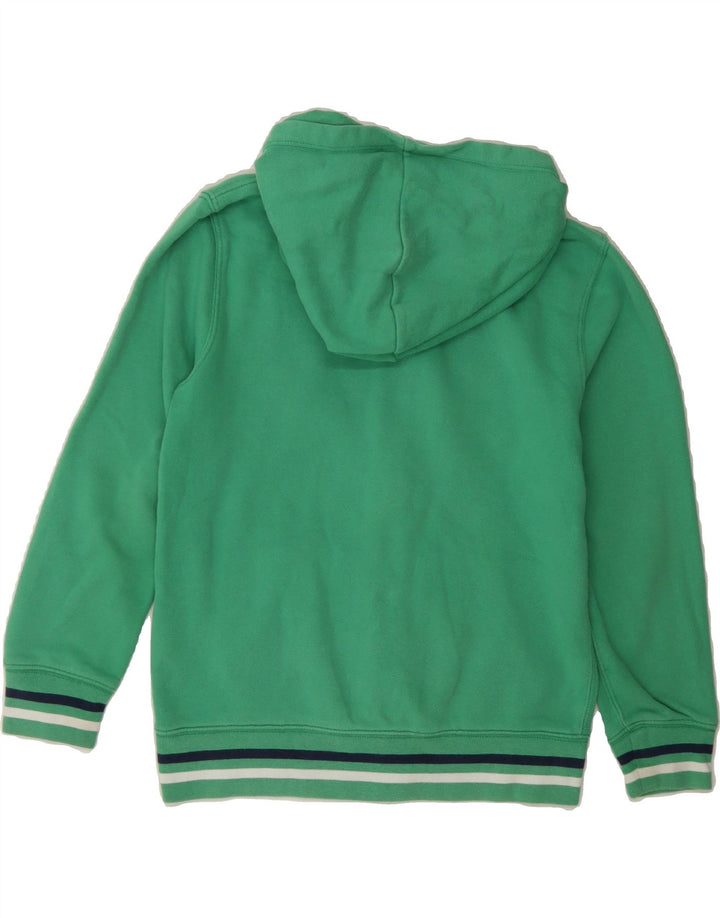 GAP Boys Graphic Zip Hoodie Sweater 9-10 Years Large  Green Vintage Gap and Second-Hand Gap from Messina Hembry 