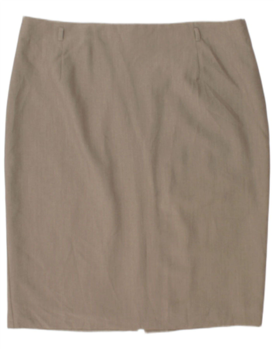 Gonna a tubino da donna Marks & Spencer UK 20 2XL W42 Poliestere beige