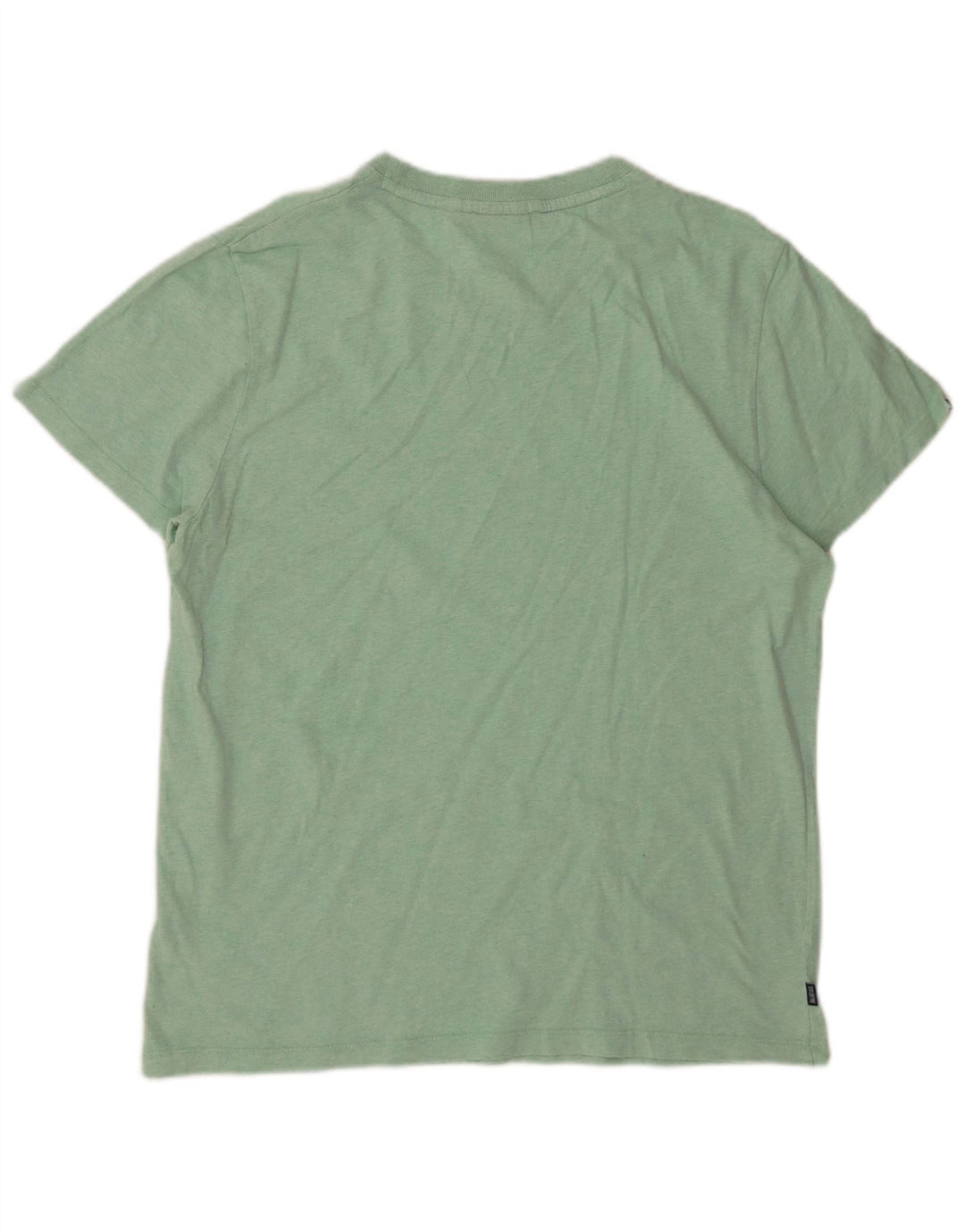 SUPERDRY Mens T-Shirt Top 2XL Green Cotton