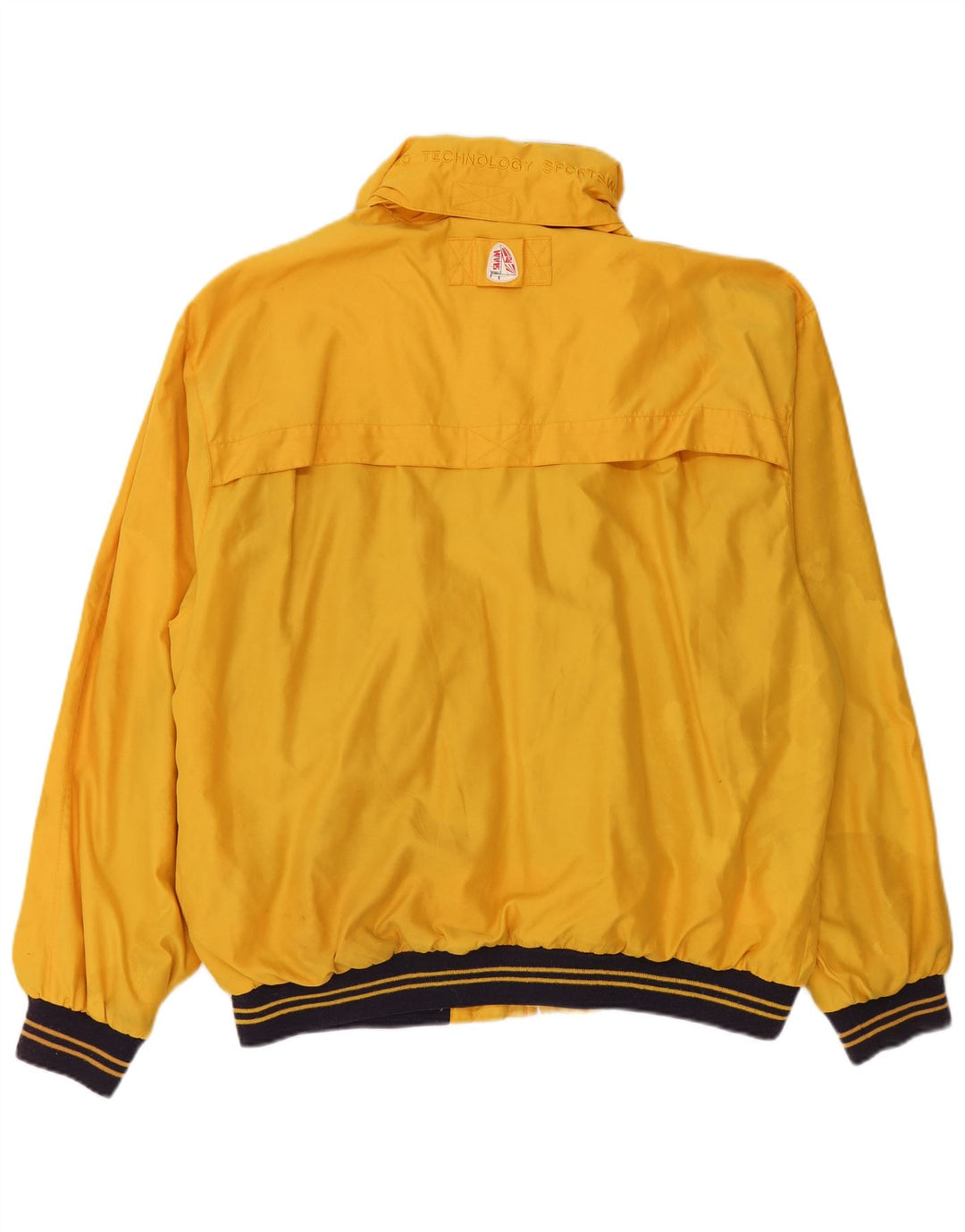 Giubbotto bomber con cappuccio da uomo Slam UK 44 2XL Poliestere color block giallo