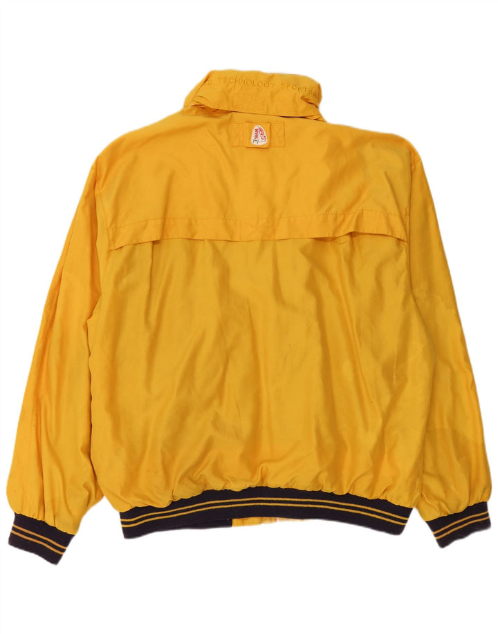 Giubbotto bomber con cappuccio da uomo Slam UK 44 2XL Poliestere color block giallo