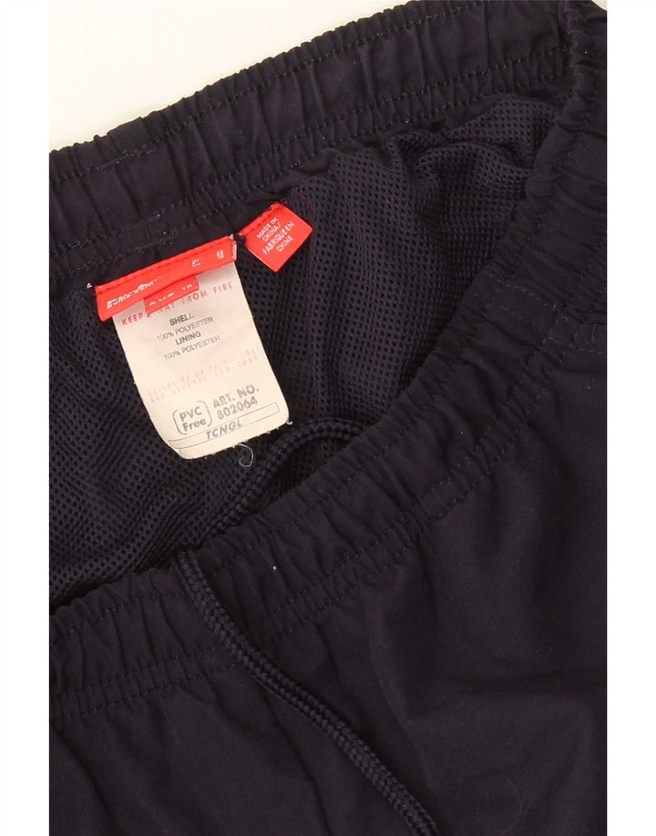 Pantaloni impermeabili da donna Puma UK 10 Small Blu Navy Poliestere