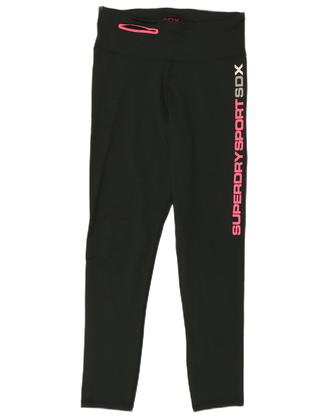 Leggings grafici da donna SUPERDRY UK 10 Small Verde Poliammide