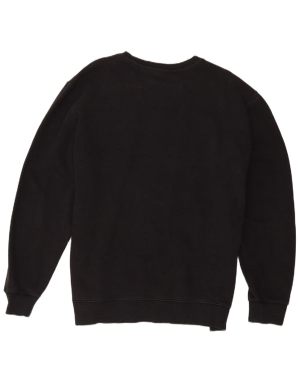 Felpa grafica da uomo Reebok Jumper XL in cotone nero