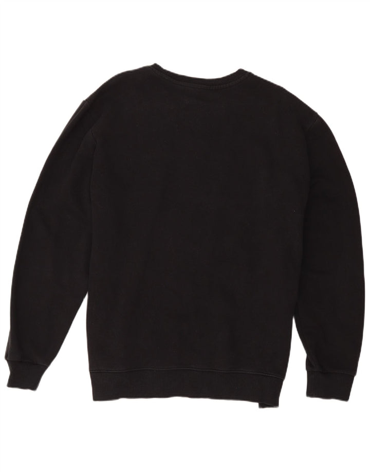 Felpa grafica da uomo Reebok Jumper XL in cotone nero