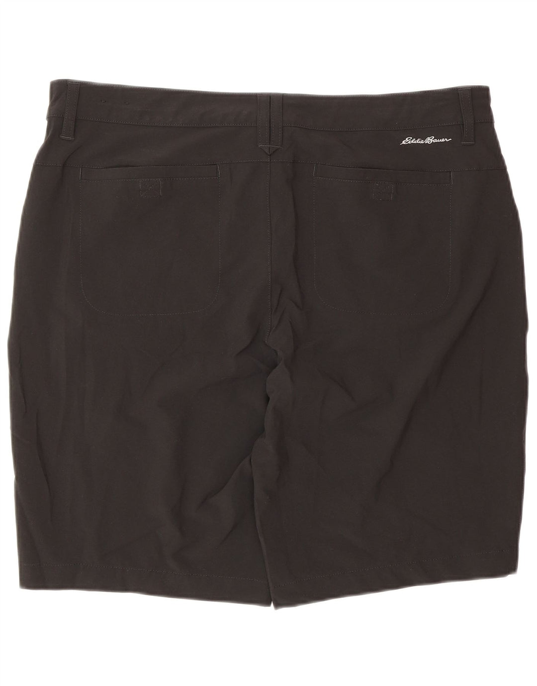 Pantaloncini casual da donna Eddie Bauer US 14 XL W34 poliestere nero