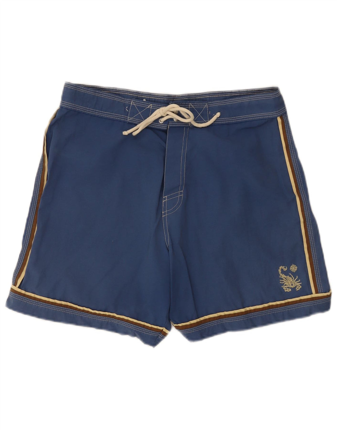 Pantaloncini da bagno da uomo Scorpion Bay Blu medio in cotone