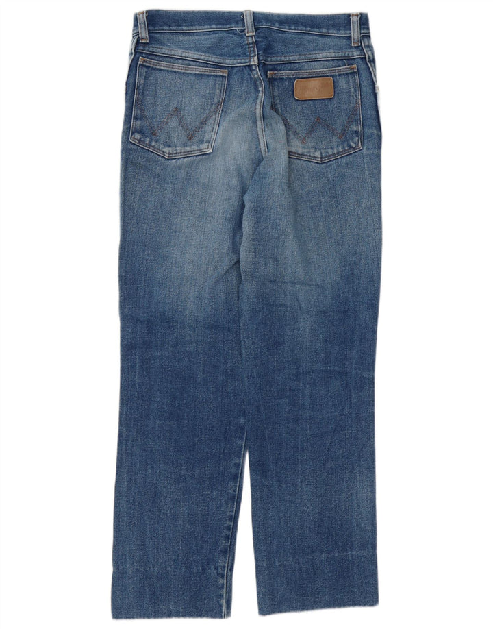 Jeans dritti da uomo Wrangler W32 L27 cotone blu