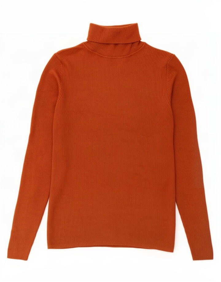 Top camicetta da donna Marks & Spencer UK 18 XL viscosa marrone