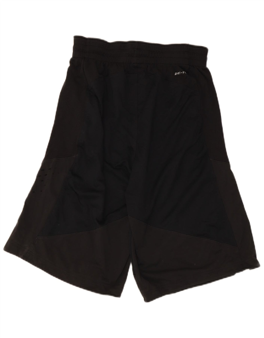 Pantaloncini sportivi Nike Dri Fit da uomo, poliestere medio nero