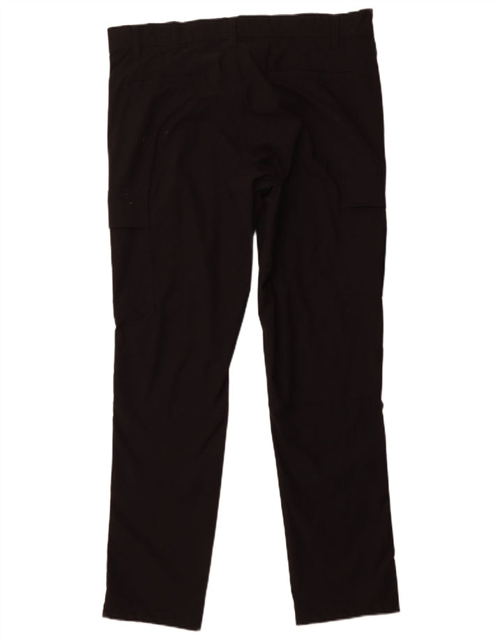 Pantaloni cargo da uomo slim fit Dkny W34 L32 nylon nero
