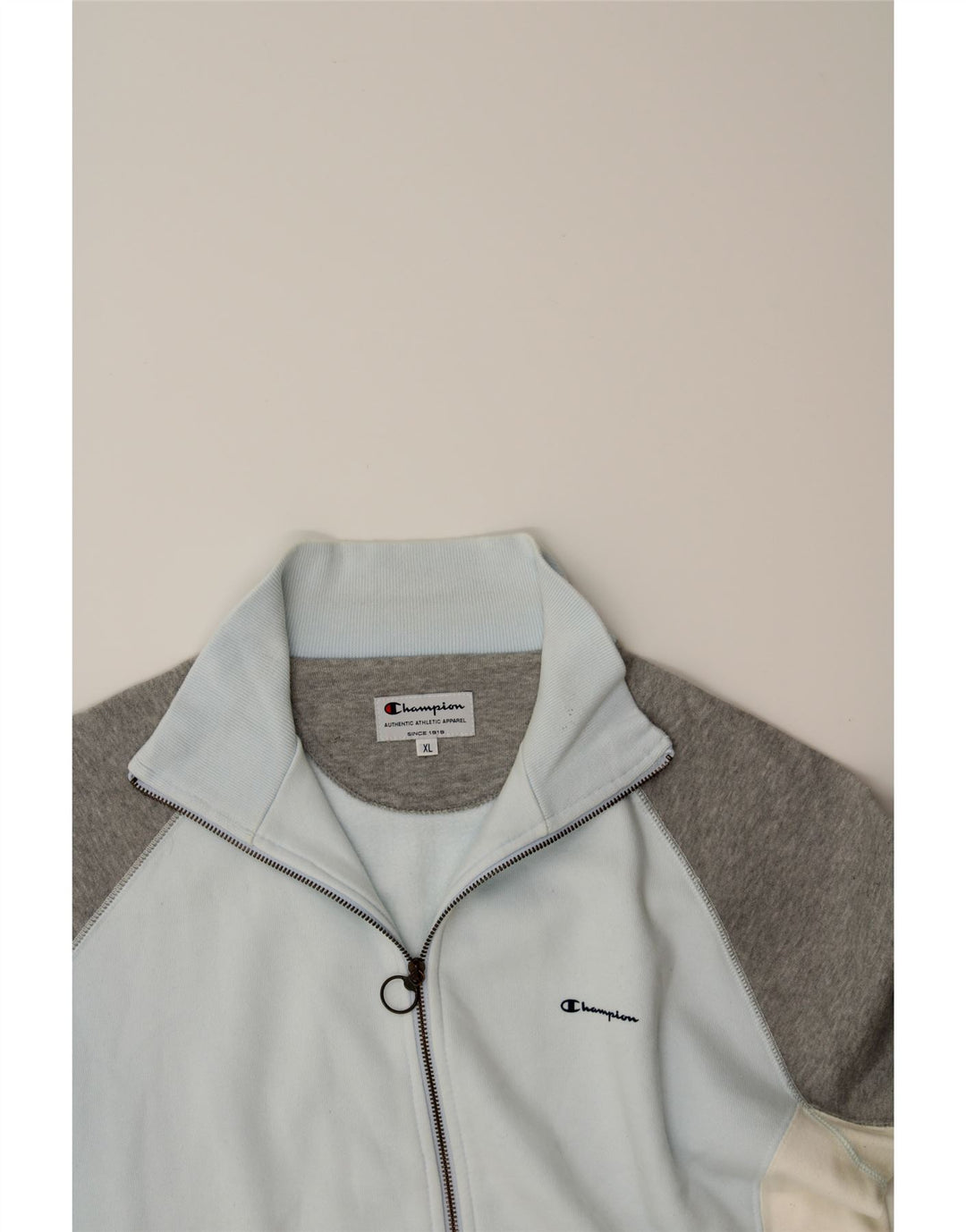 CHAMPION Womens Tracksuit Top Jacket UK 18 XL Multicoloured Colourblock Vintage Champion and Second-Hand Champion from Messina Hembry 