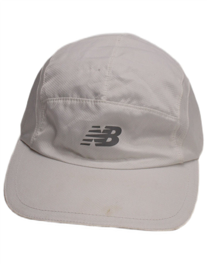 Berretto da baseball grafico da uomo New Balance, taglia unica, bianco