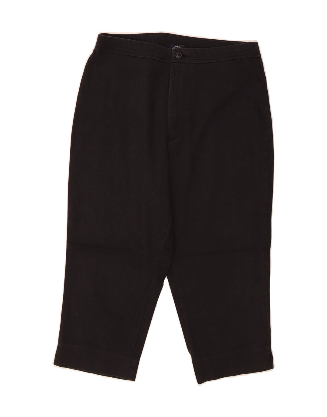 DOCKERS Womens Straight Capri Trousers US 6 Medium W28 L18 Black Cotton Vintage Dockers and Second-Hand Dockers from Messina Hembry 