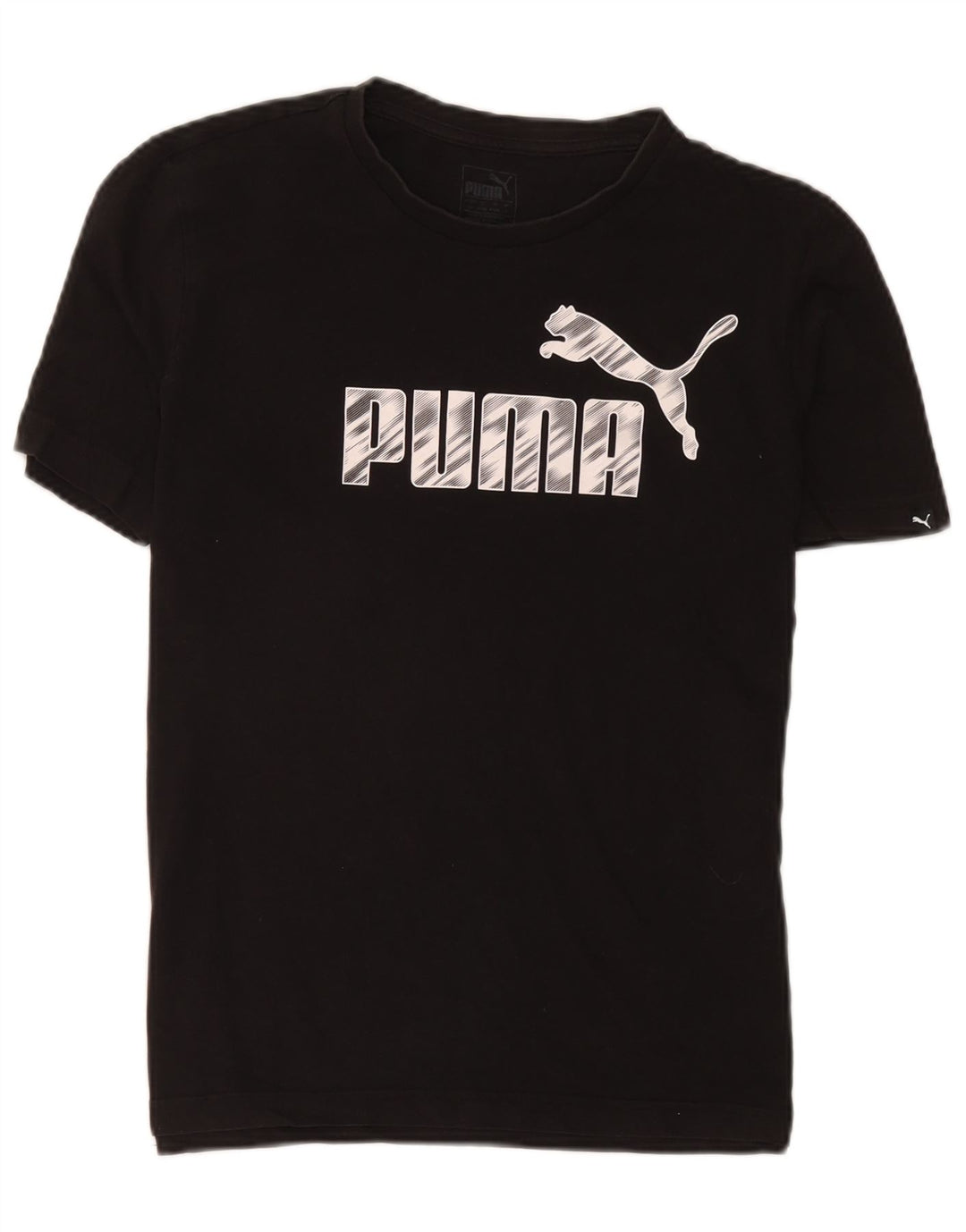 T-shirt grafica da uomo Puma Top Small Nera