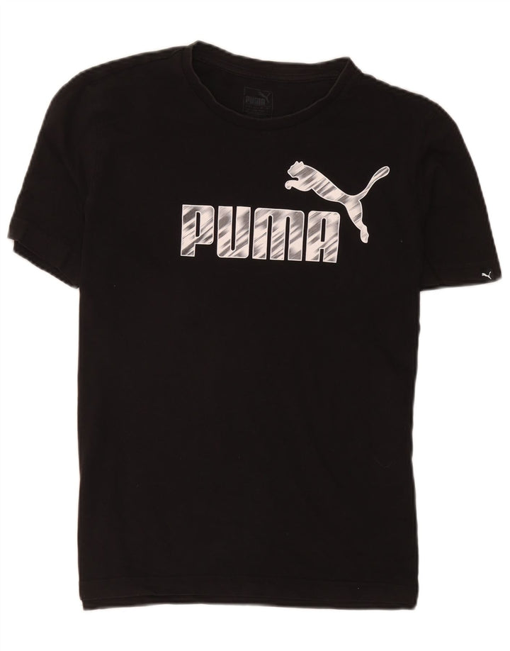 T-shirt grafica da uomo Puma Top Small Nera
