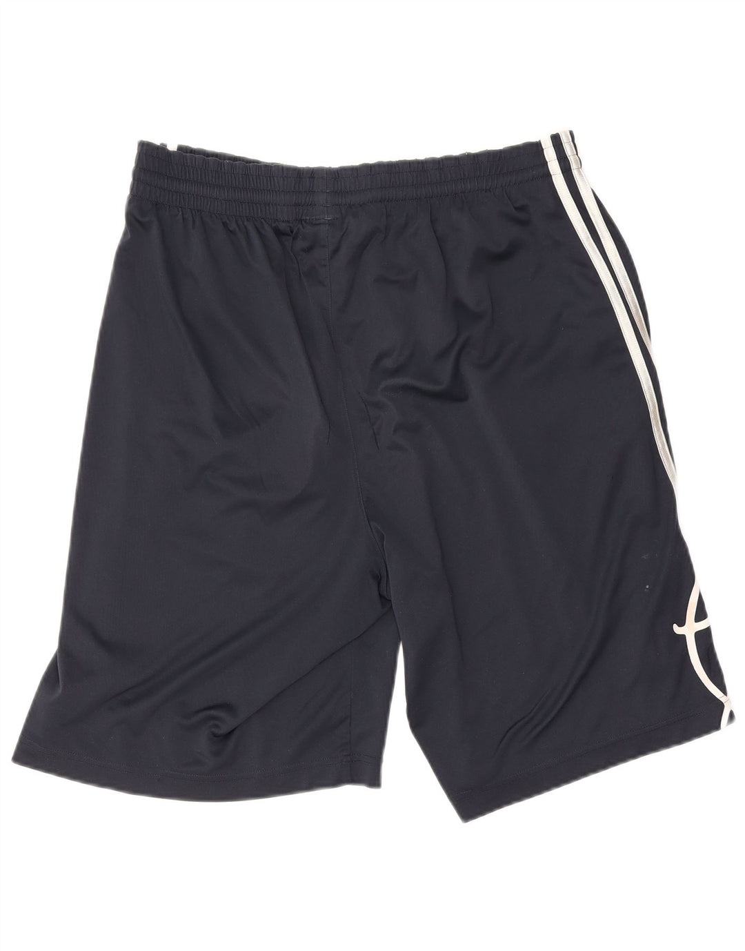 Pantaloncini sportivi Adidas da uomo con grafica media blu navy