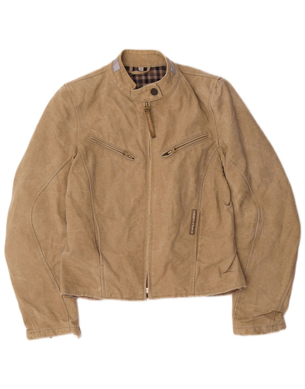 Giacca Racer da donna Tucano Urbano UK 10 Small Beige Cotone