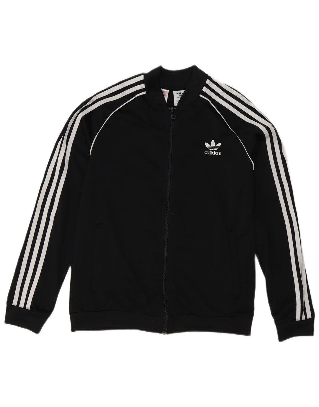 Giacca Top della tuta da ragazzo Adidas 13-14 anni in poliestere nero