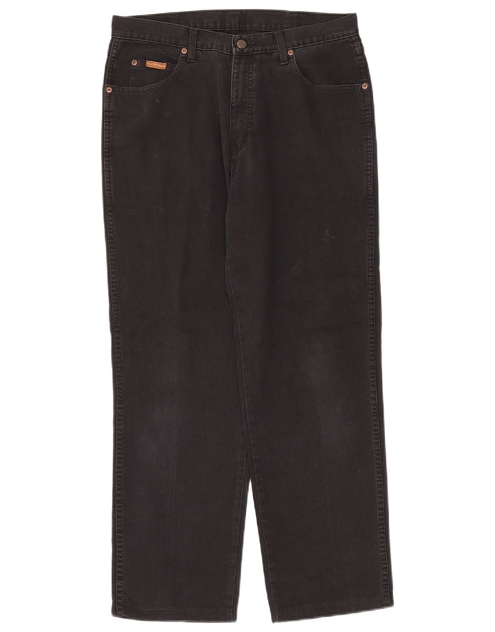 Pantaloni casual dritti da uomo Wrangler W32 L30 neri
