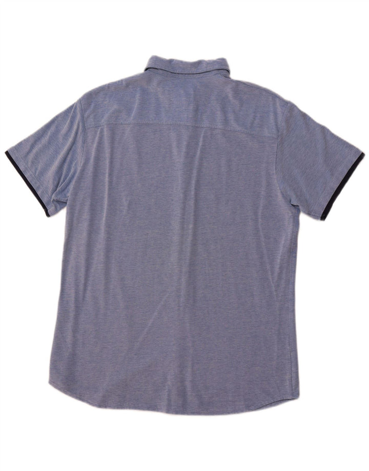 JACK & JONES Camicia slim fit da uomo XL in cotone blu