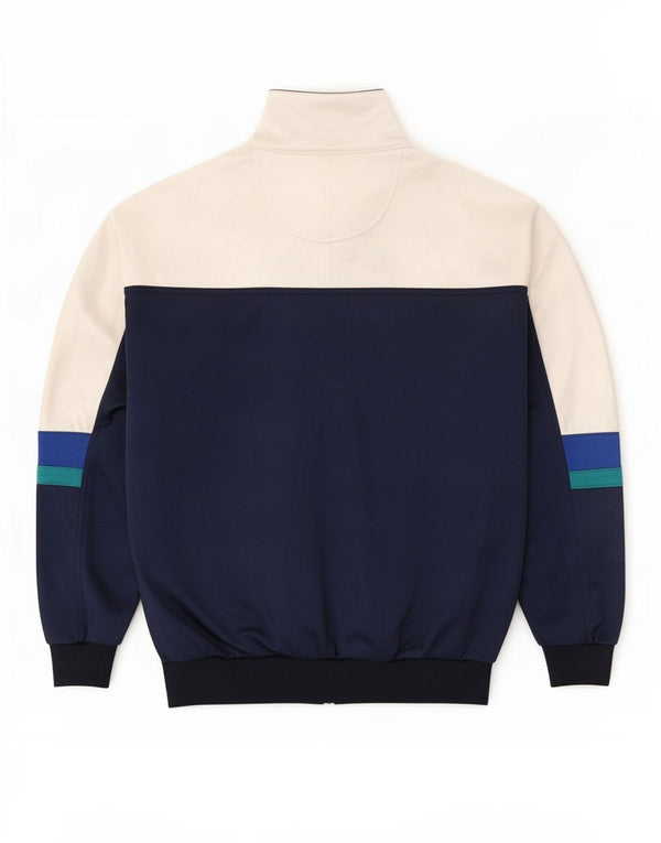 Giacca sportiva da uomo con grafica Asics IT 46 Small Blu Navy Colourblock