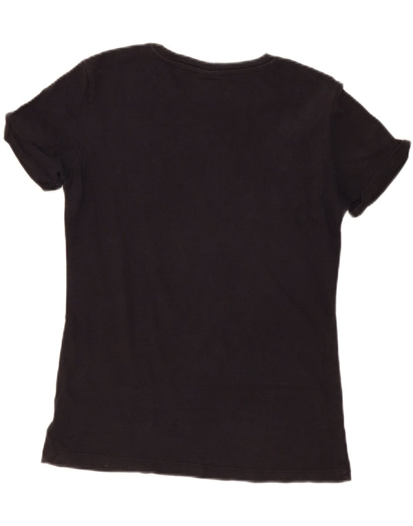 T-shirt grafica da donna Champion Top UK 12 Medium Nera