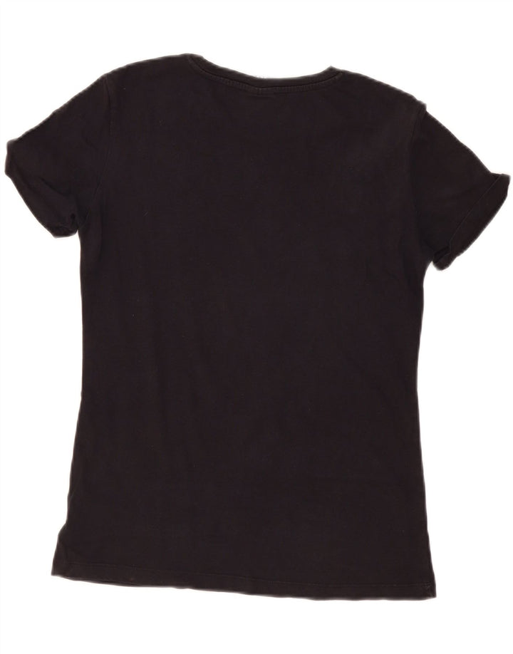 T-shirt grafica da donna Champion Top UK 12 Medium Nera