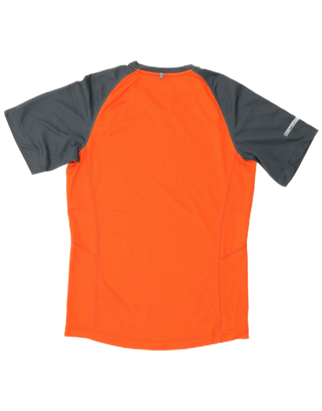 T-shirt NIKE da uomo Dri Fit Top piccolo arancione color block