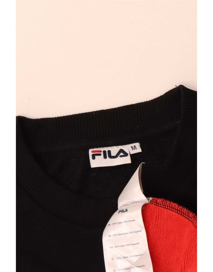 Felpa grafica da donna Fila Maglione UK 14 medio multicolore